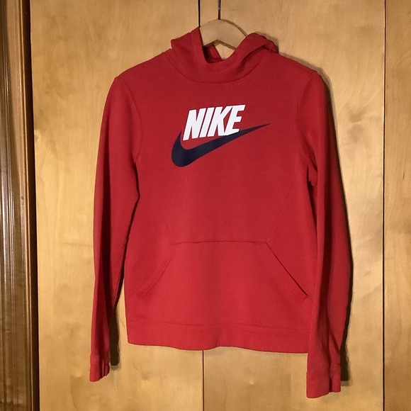 Nike Other - Nike red hoodie, size XL